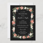 Invitation Vacances d'hiver Mariage de Noël (Devant)