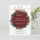 Invitation Vacances en aquarelle verte de Bourgogne (Debout devant)