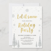 Invitation Vacances hivernales (Devant)