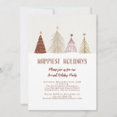 Invitation Vacances les plus agréables Elégant Fête Festive (Devant)