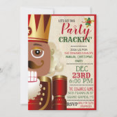 Invitation Vacances Nutcracker Ethnique Africaine (Devant)
