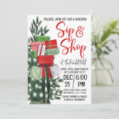 Invitation Vacances Sip and Shop (Debout devant)