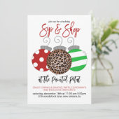 Invitation Vacances Sip and Shop (Debout devant)