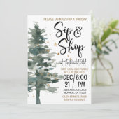 Invitation Vacances Sip and Shop (Debout devant)