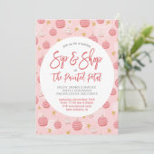 Invitation Vacances Sip and Shop (Debout devant)