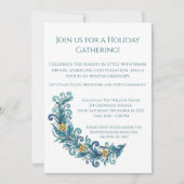 Invitation Vacances vertes élégantes (Devant)