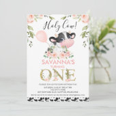 Invitation Vache mignonne Imprimer Vache sainte Florale 1er a (Debout devant)