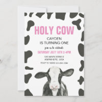 Vache sacrée, je suis un anniversaire à carreaux r