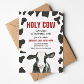 Invitation Vache sainte Je suis un enfant rouge