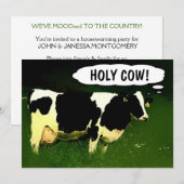 Invitation Vache sainte ! Nouvelle partie de pendaison de (Devant / Derrière)