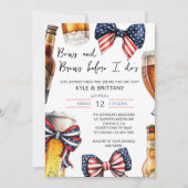 Invitation Vaches et brasses avant de faire Couples Wedding s (Devant)