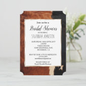 Invitation Vachette Brown noire sud-ouest (Debout devant)