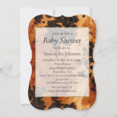 Invitation Vachette Brown occidentale (Devant)