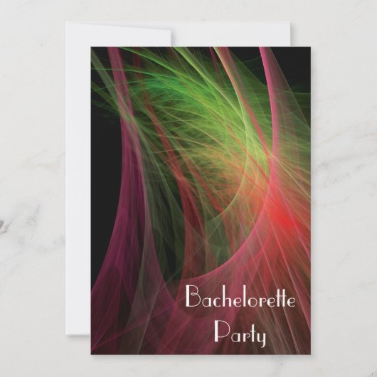 Invitation Vague spatiale (Devant)