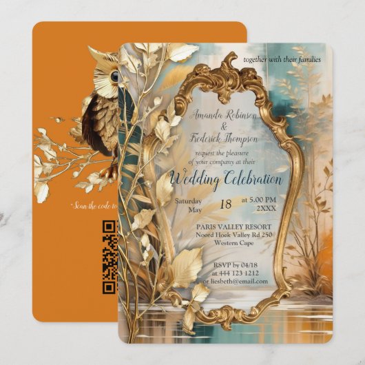 Invitation Vagues et paysages artistiques orientaux d'Asie (Devant / Derrière)