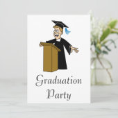 Invitation Valedictorian (Debout devant)