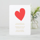 Invitation Valentine (Debout devant)