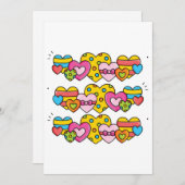 Invitation Valentine (Devant / Derrière)