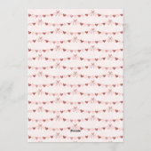 Invitation Valentine Bear Little Sweetheart Birthday Invite (Dos)