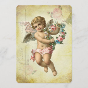 Invitation Valentine Cherub