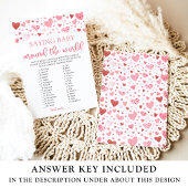 Invitation Valentine Dire Bébé Dans Le Monde Jeu