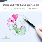 Invitation Valentine Fête des mariées à thème