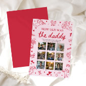 Invitation Valentine Hand Drawn How Old Was The Daddy Game