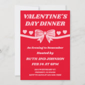 Invitation Valentine’s Day Dinner Event (Devant)