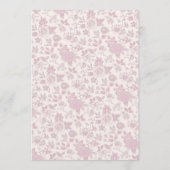 Invitation Valentine’s Day Sweetheart Pink Bow Baby Shower (Dos)