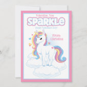 Invitation Valentine You Sparkle Classroom Saint-Valentin (Devant)