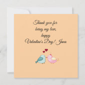 Invitation Valentine's Day card (Dos)