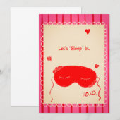 Invitation Valentines Day Card (Devant / Derrière)