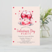 Invitation Valentine's Day Party (Debout devant)