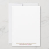 Invitation Valentines Jour Conversation Baby shower Coeur (Dos)