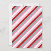 Invitation Valentines Jour de fête Rose mignon Cerf (Dos)