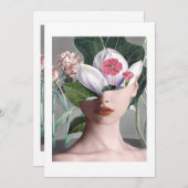 Invitation Valentines Jour Face Classique (Devant / Derrière)