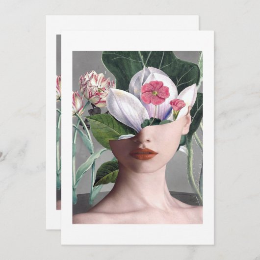 Invitation Valentines Jour Face Classique (Devant / Derrière)