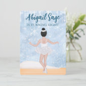 Invitation Valse des flocons de neige Nutcracker Ballet Anniv (Debout devant)