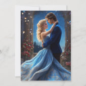 Invitation Valse du soir enchantée (Devant)