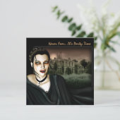 Invitation Vampire À L'Invitation Du Hall Gothic Party (Debout devant)