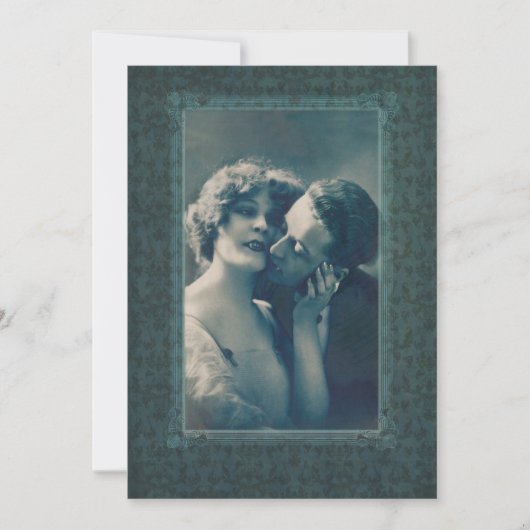 Invitation Vampire gothique Dracula Romance et amant (Devant)