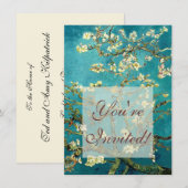 Invitation Van Gogh Almond Blossoms Impressionnisme Classique (Devant / Derrière)