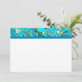 Invitation Van Gogh - Fleurs d'amandes (Debout devant)