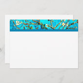 Invitation Van Gogh - Fleurs d'amandes (Devant / Derrière)