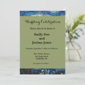 Invitation Van Gogh Starry Classic Nuit Impressionnisme Art (Debout devant)