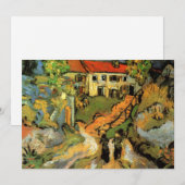 Invitation Van Gogh Village Street et Steps Auvers, Figures (Devant / Derrière)