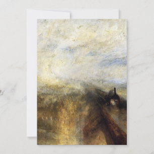 Invitation Vapeur De Pluie Et Vitesse De JMW Turner