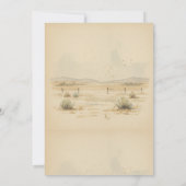 Invitation Vaquerito en Camino Spanish cowboy baby shower (Dos)