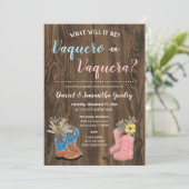 Invitation Vaquero/Vaquera Bootie Bootie Dark Wood Révélation (Debout devant)