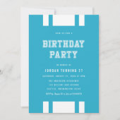 Invitation Variabilité de couleur modifiable N'importe quel â (Devant)